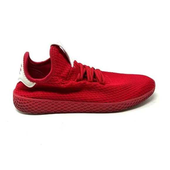 adidas | Shoes | Adidas Mens Pharrell Williams Tennis Hu Red Mid Top Lace  Up Shoes By872 8m | Poshmark